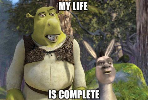 Donkey Smiling Shrek Meme 150 Funny Shrek Memes For True Ogres And