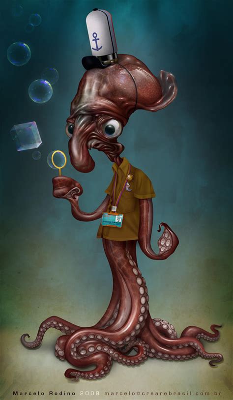 Squidward Quincy Tentacles By Marcelorodino On Deviantart