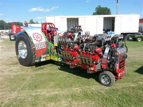 Moneymaker Unlimited Modified Tractor At Fort Recovery 2015 Logging