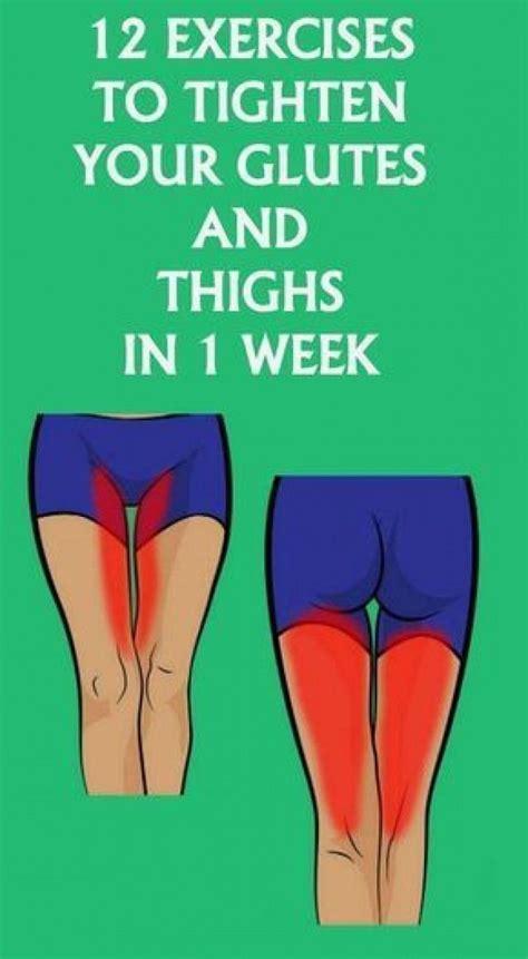 Here Are Exercises To Tighten Your Glutes Thighs In Week