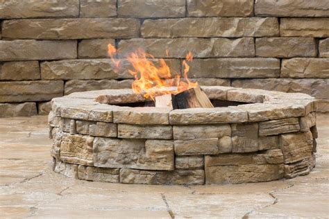S circular stone patio round kits home design modern. Belvedere Firepit Kit | Firepits | Outdoor Living ...