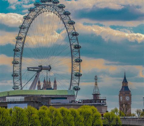 London Eye And Big Ben Tower Photo · Free Stock Photo