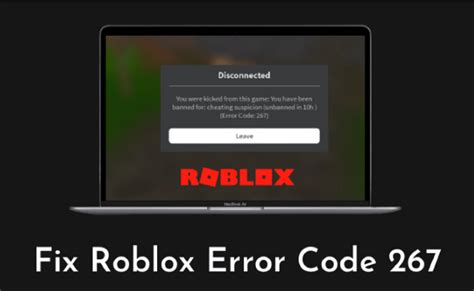 Код за грешка на Roblox 267 Еве како да го поправите Brunchvirals