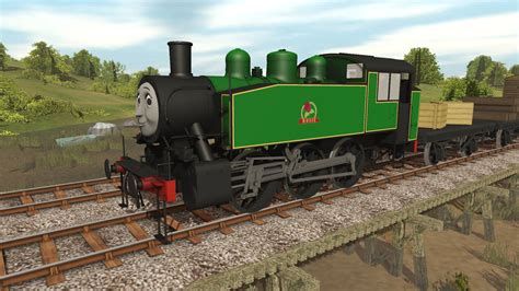 Rosie The Brunswick Green Engine Trainz By Wildnorwester On Deviantart