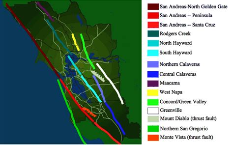 Hayward and Bay Area Fault Earthquake Probabilities 