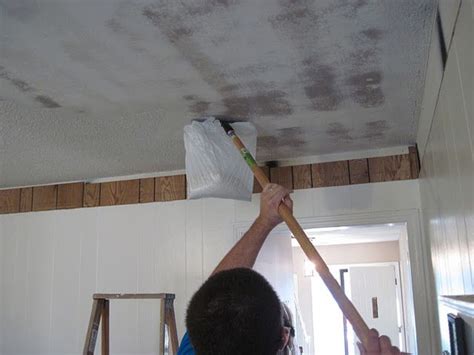 On average, the cost is between $1/sf and $2/sf, with the average homeowner spending around $1,565 to remove the outdated and possibly cracked texture from the. Getting rid of popcorn ceiling | For the Home | Pinterest