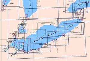 Themapstore Noaa Charts Great Lakes Lake Erie Nautical Charts