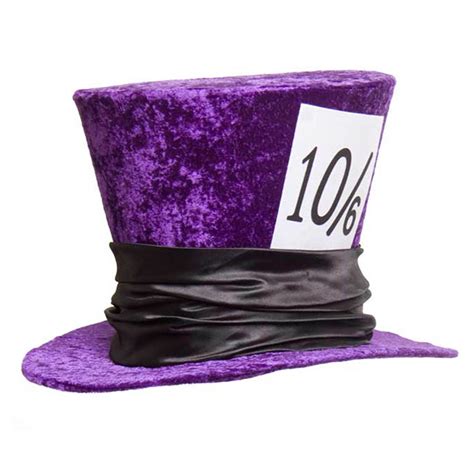 Mini Mad Hatter Hat Purple
