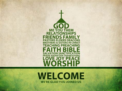 Welcome Worship Powerpoint Background