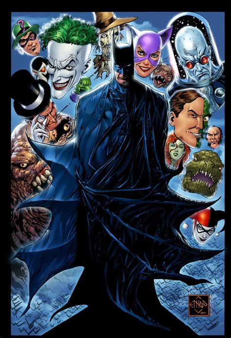 Batman And His Rogues Comic Art Community Gallery Of Comic Art