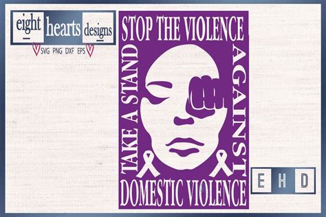 Domestic Violence Awareness Svg Eps Dxf Cutting 191084 Svgs