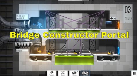 Bridge Constructor Portal Steam Gameplay Youtube