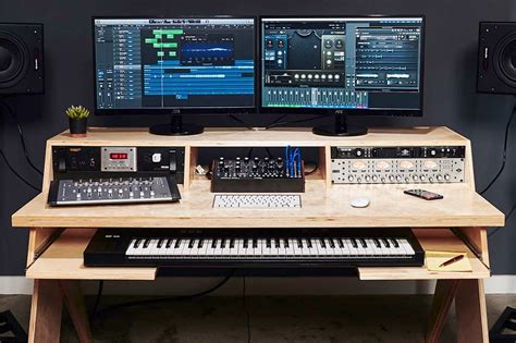 If you do build this desk, please post the progress here so we can see how the build evolves for you. 10 Best Studio Desks For Music Production | Icon Collective