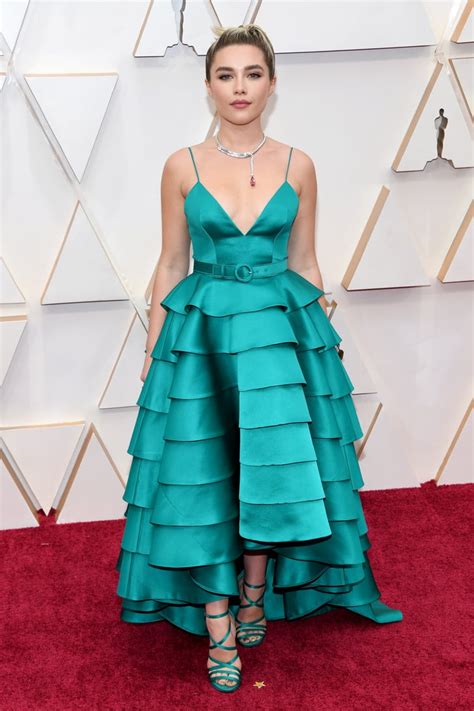 Florence Pugh At The Oscars 2020 2020 Oscars See All The Red Carpet