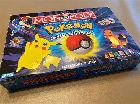 Pokemon Monopoly Board Game Collectors Edition 1999 2885604257