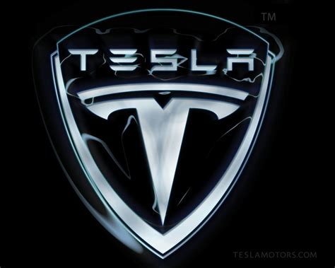 Tesla Motors Logo Wallpaper | Tesla motors, Tesla logo, Tesla