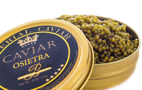 It has long been considered one of the most decadent and expensive foods. Gold Osetra Caviar - Striking Golden Imperial Caviar ...