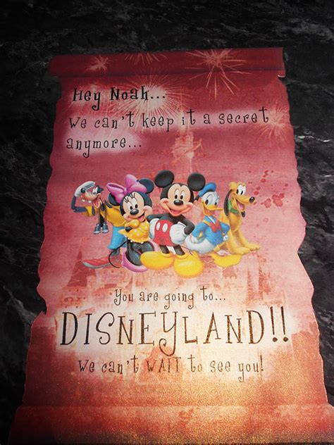 Disneyland Invitation Template Printable Templates
