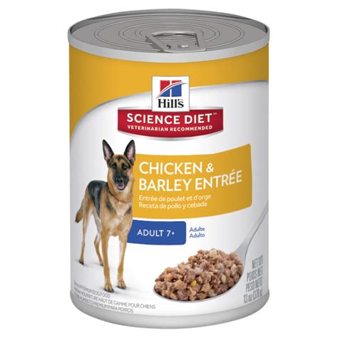 It has antioxidants, vitamins e and c for a strong immune system. Hills Science Diet Canine Mature Adult Gourmet Chicken ...