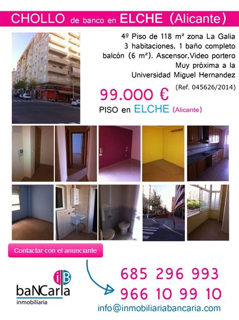 Piso en venta en san vicente del raspeig, alicante, zona apeadero tren. Piso a la Venta en Elche (Alicante) • Chollo de 99.000 ...