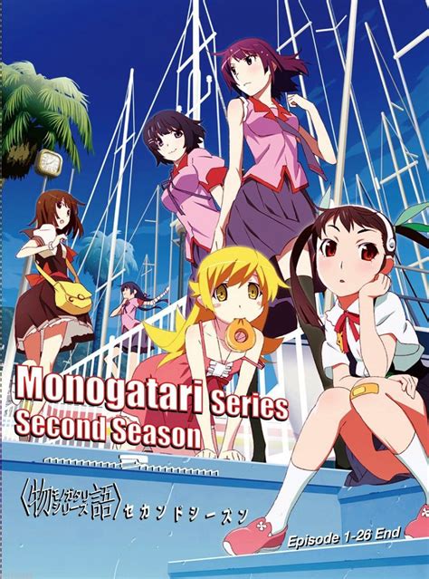 Dvd Anime Monogatari Series Second Season 2 Vol1 26end Region All Free