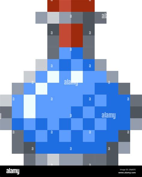 Potion Bottle Pixel Art Minecraft