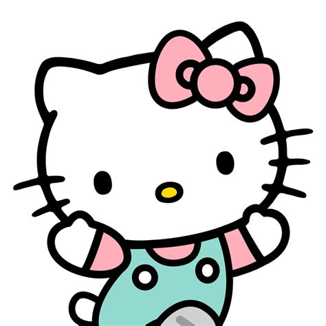 Hello Kitty Paper Sticker Decal Hello Png Download 50