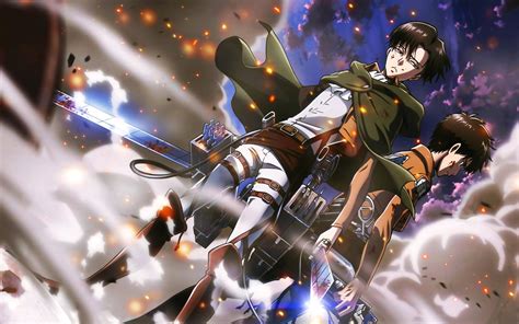 We have a massive amount of hd images that will make your computer or smartphone. Shingeki No Kyojin, Eren Jeager, Levi Ackerman, Anime ...