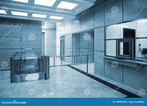 Entrance To The Turnstile Stock Photo Image Of Indoors 10900168