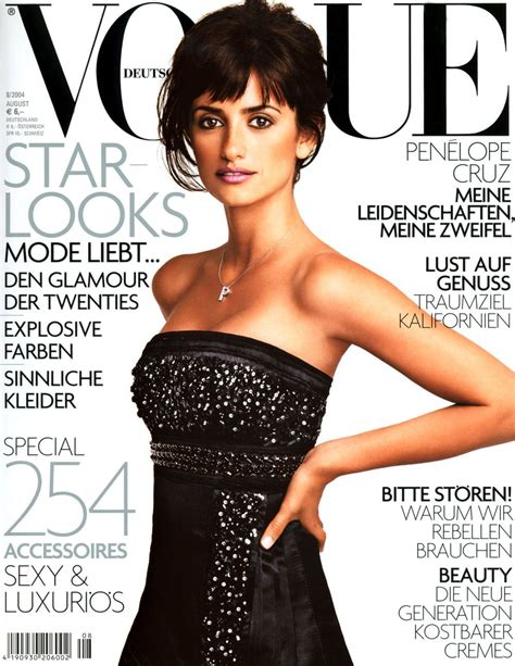 Penélope Cruz Throughout The Years In Vogue Penelope Cruz Penelope Vogue Deutsch