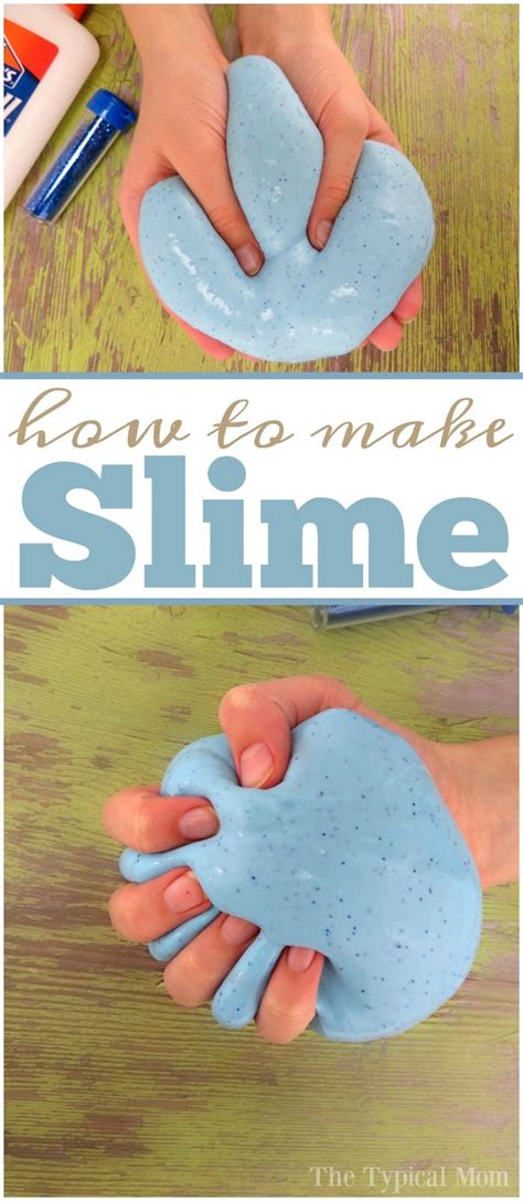 How To Make Slime With Glue Diy Slime Recipe How To Make Slime Easy
