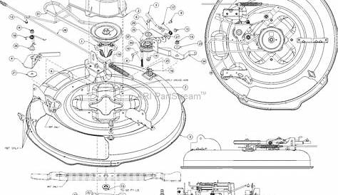 MTD 13B226JD299 (247.203963) (R1000) (2016) Parts Diagram for Deck