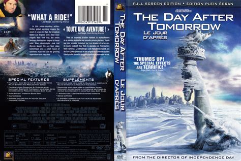 Le Jour D Après Film Complet Youtube - Jaquette DVD de The day after tomorrow - Le jour d'après (Canadienne