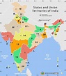 States and union territories of India - Maps of India