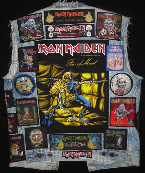 Iron Maiden Jacket No1 Update Iron Maiden Iron Maiden Posters Maiden