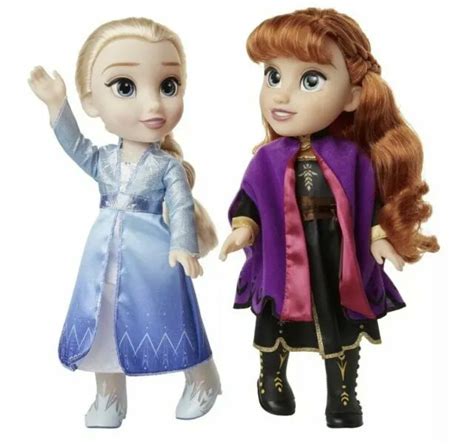 Disney Frozen Princess Anna And Elsa Singing Sisters Interactive Dolls New Picclick