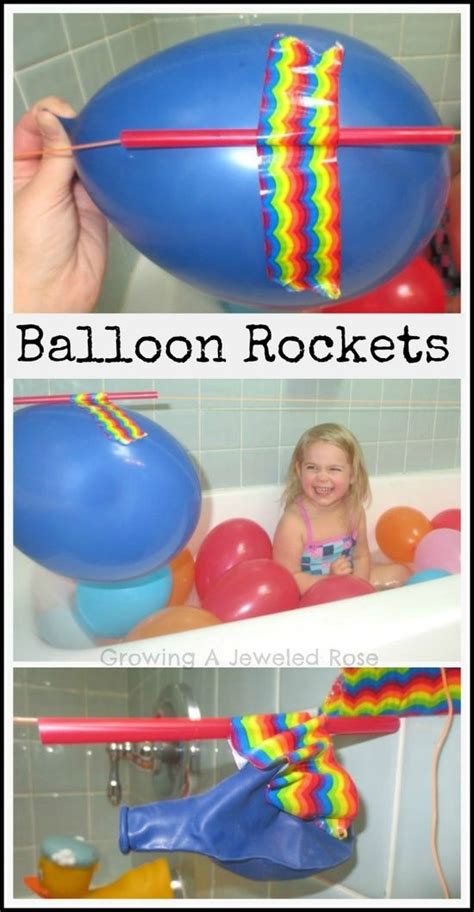 Balloon Rockets A Fun Kids Activity That Doubles As A Science Lesson