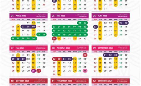 Kalender Jadwal Puasa Tahun 2021 Kalender Islam 1442 H Dan Puasa