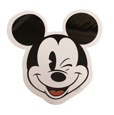 Disney Sticker Mickey Mouse Wink Disney Parks