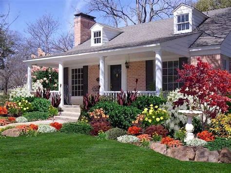 Fresh And Beautiful Front Yard Landscaping Ideas Low Maintenance Front House Landscaping