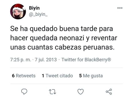 Los Polémicos Tuits De Juan Guarnizo Y Biyín Contra Los Peruanos Y Sus