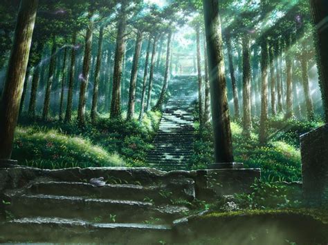 Ethereal Forest Anime Background Studio Ghibli Background Anime Scenery