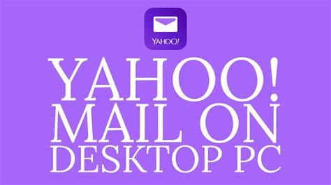 How To Setup Yahoo Mail On Pc Youtube