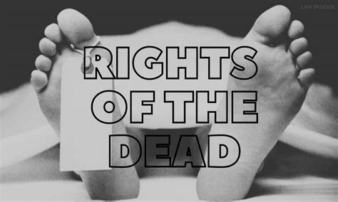 Necrophilia And The Rights Of The Dead Ipleaders