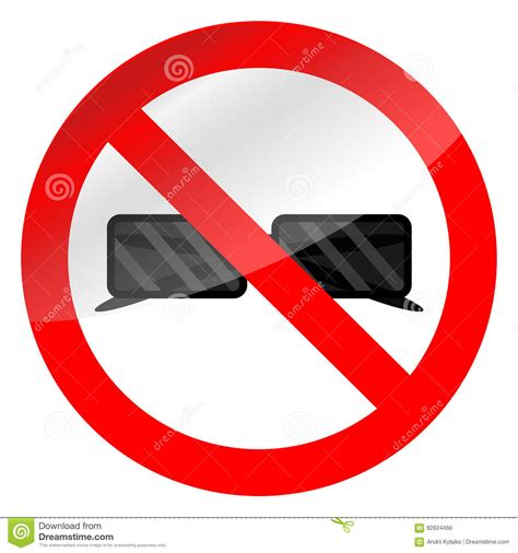 No Glasses Symbol Stock Vector Illustration Of Background 92824466