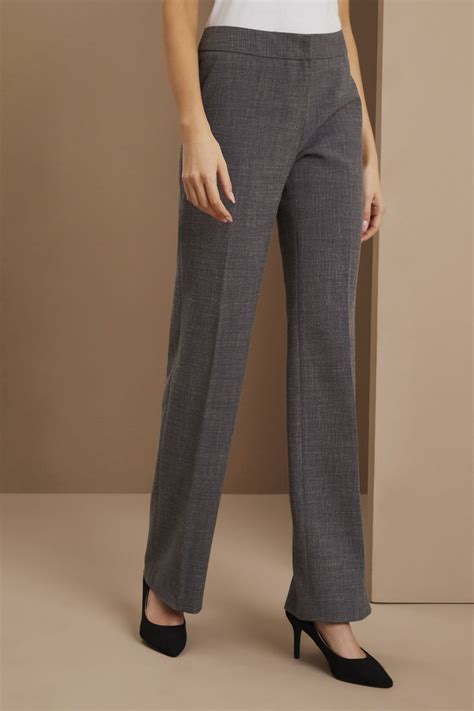 Discover More Than 69 Womens Grey Straight Leg Trousers Super Hot In