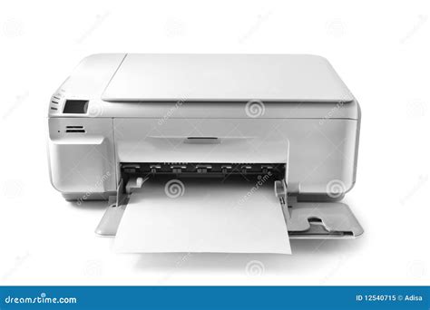 Printer Stock Image Image Of High Colour Display Closeup 12540715