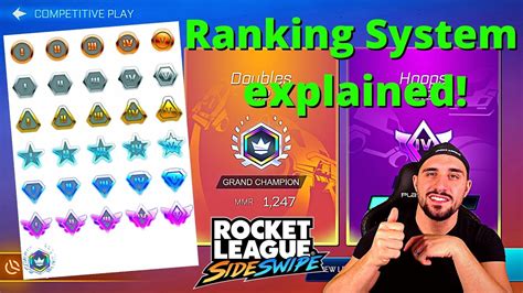How Does The Ranking System In Rocket League Sideswipe Works All