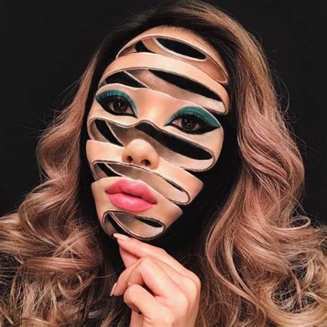 This Makeup Artist Creates Optical Illusions With Cosmetics And The Results Will Mess With Your