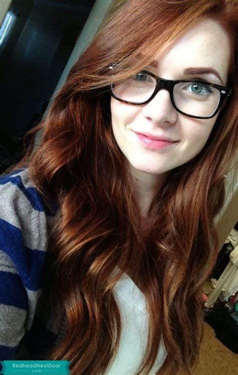 She Looks Like A Sexy Librarian With Those Glasses Redhead Next Door Photo Gallery
